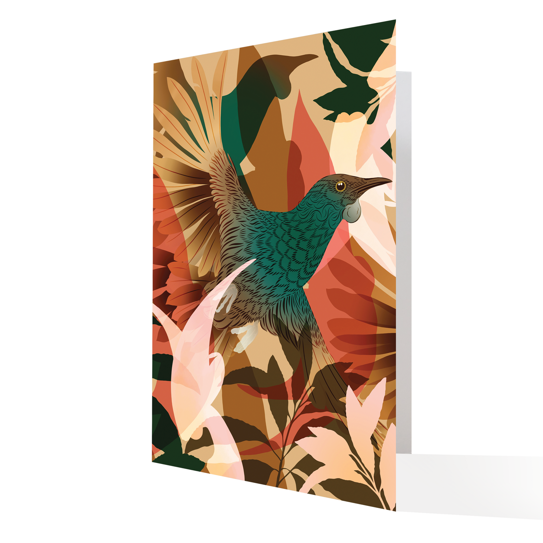 Tui Whenua A4 Art Card