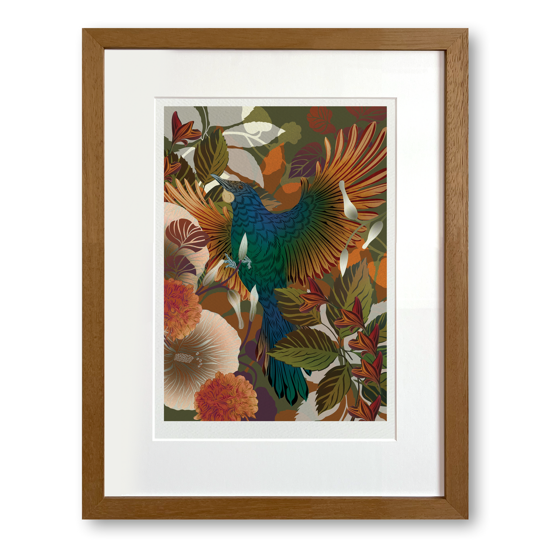 Autumnul Tūī Boutique Print