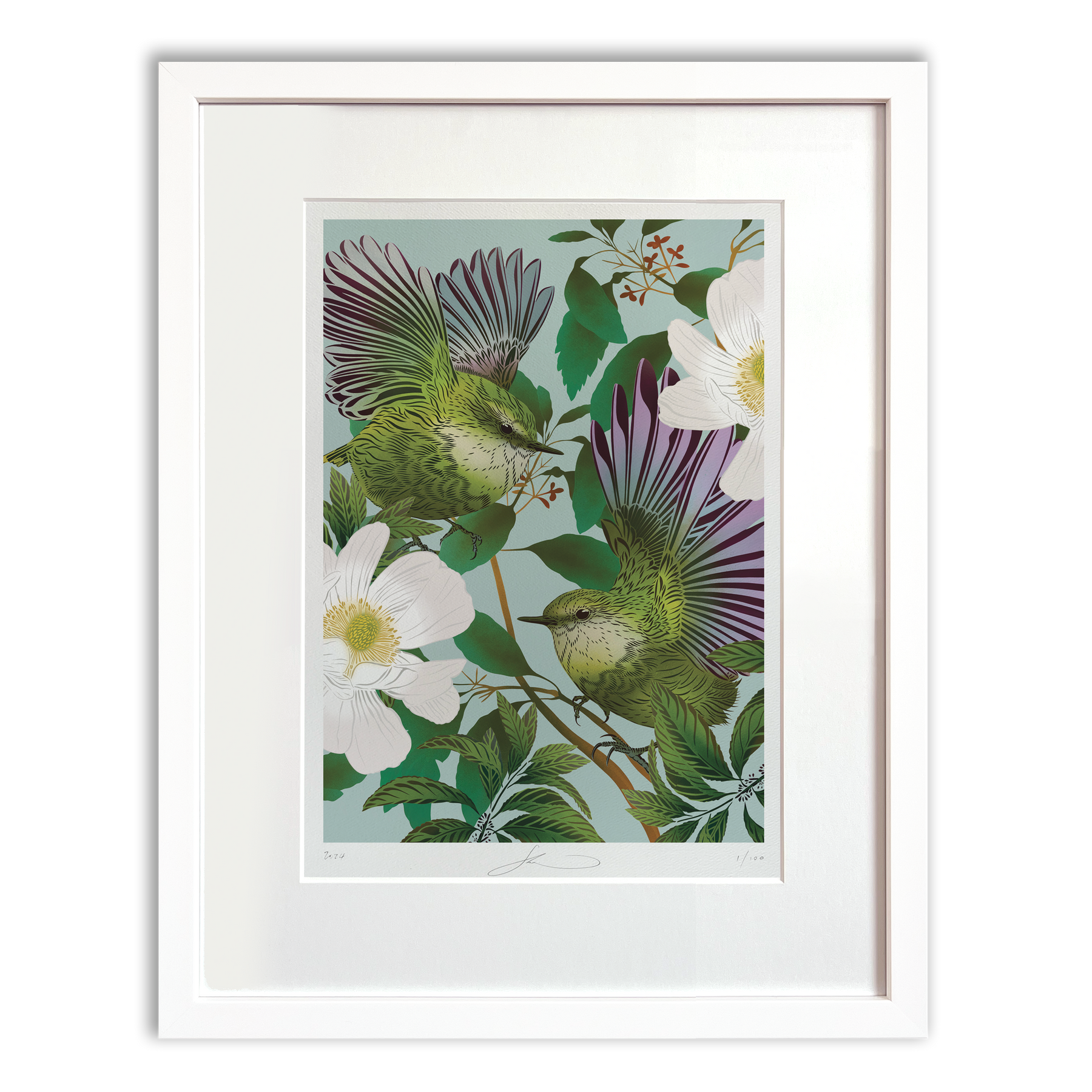 Titipounamu & Karamu Boutique Print