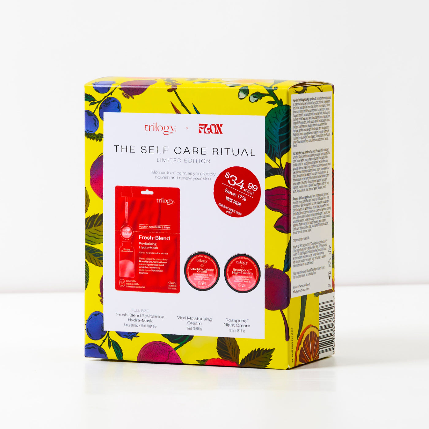 Trilogy x FLOX Self Care Ritual Gift Set