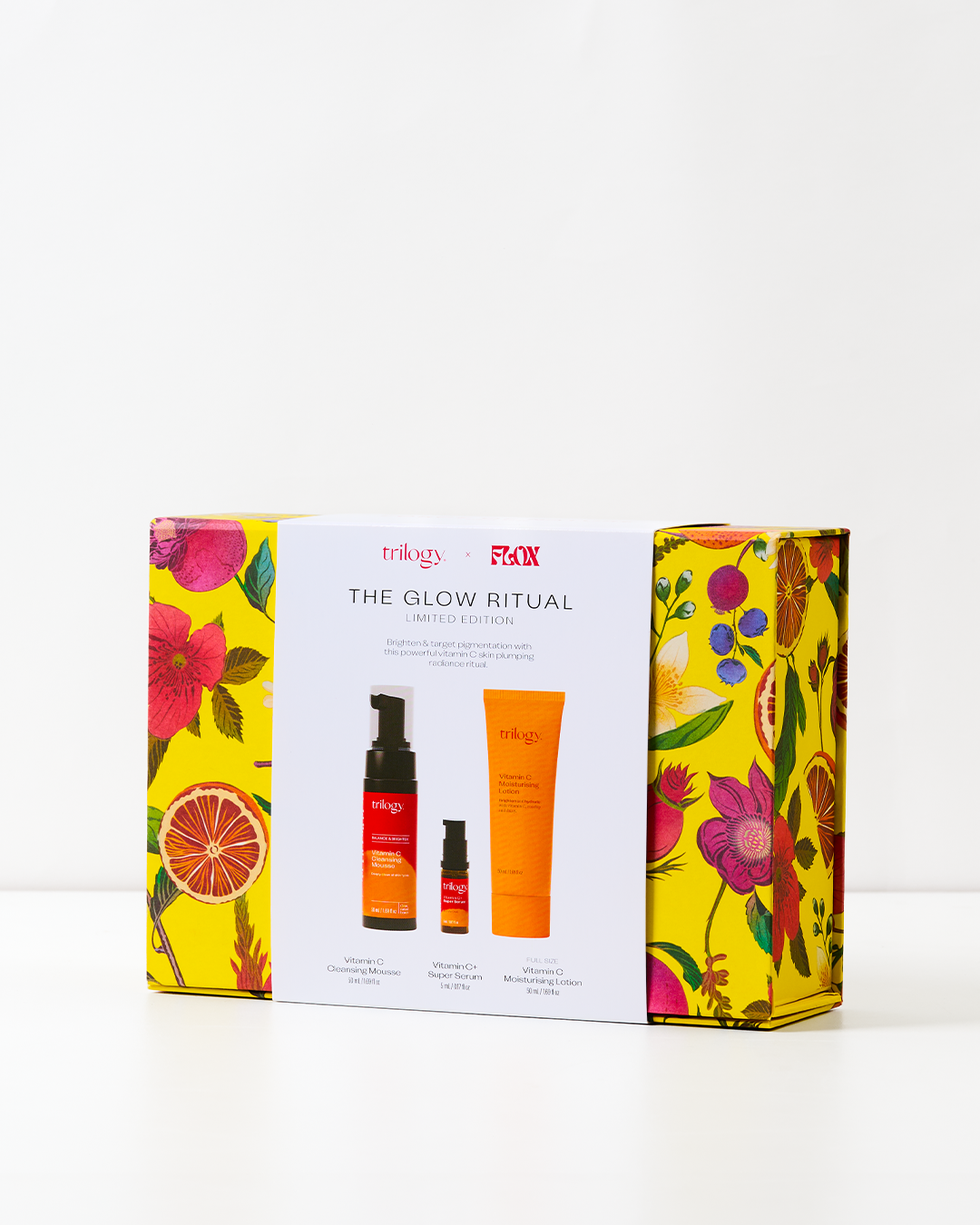 Trilogy x FLOX Glow Ritual Gift Set
