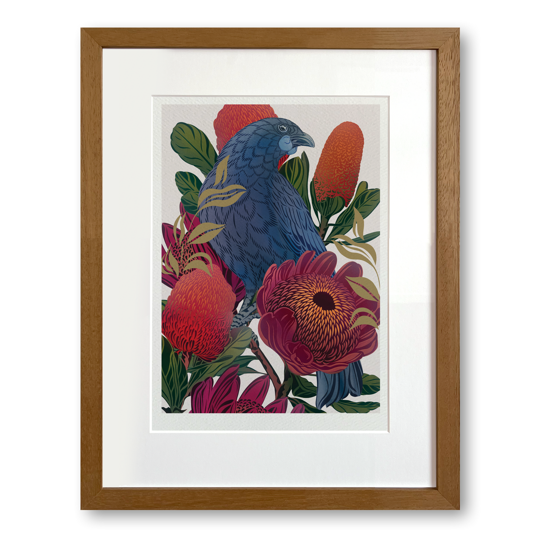 Antipodes Kōkako & Banksia Boutique Print