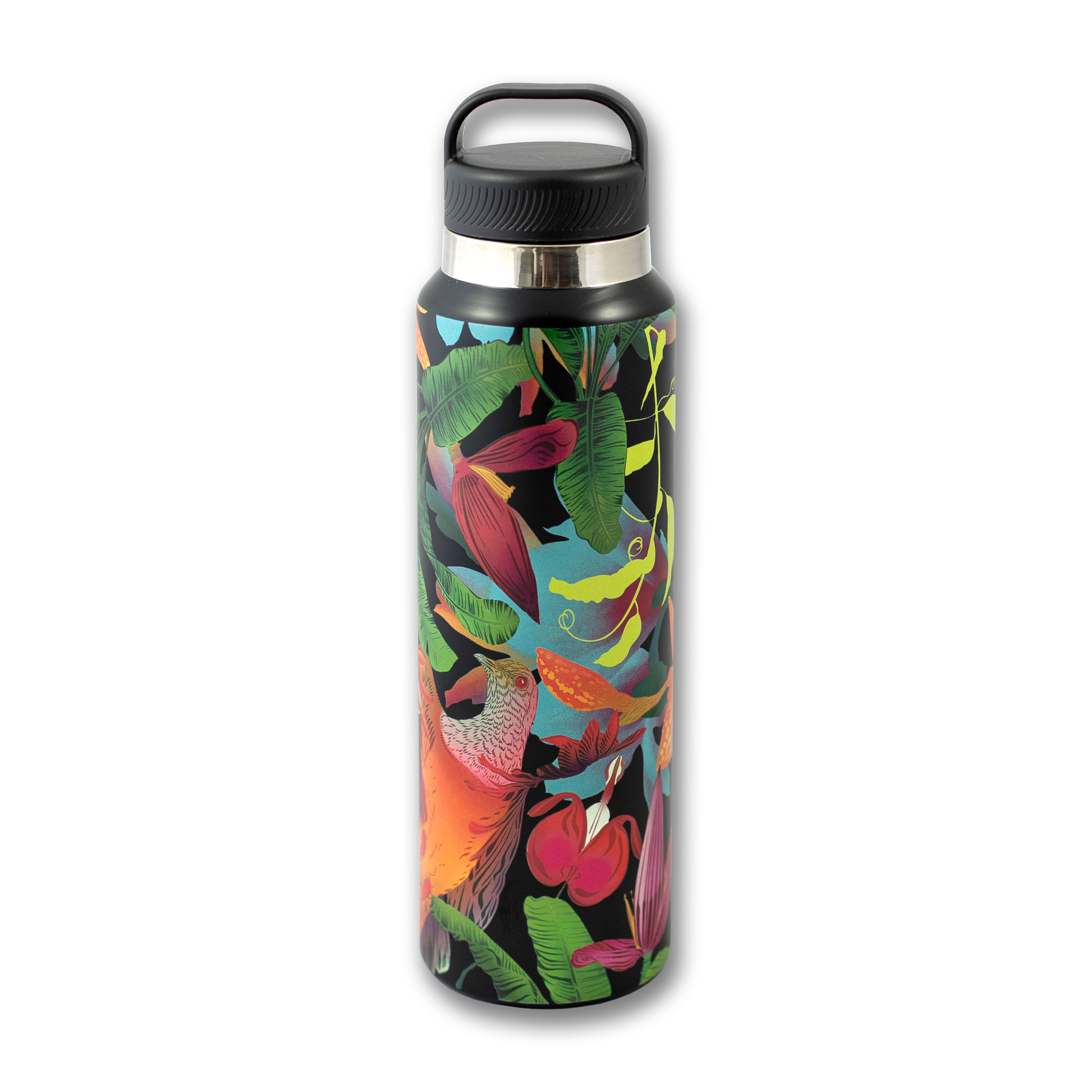 1L Stainless Steel Water Bottle - Fruit Dove & Flora