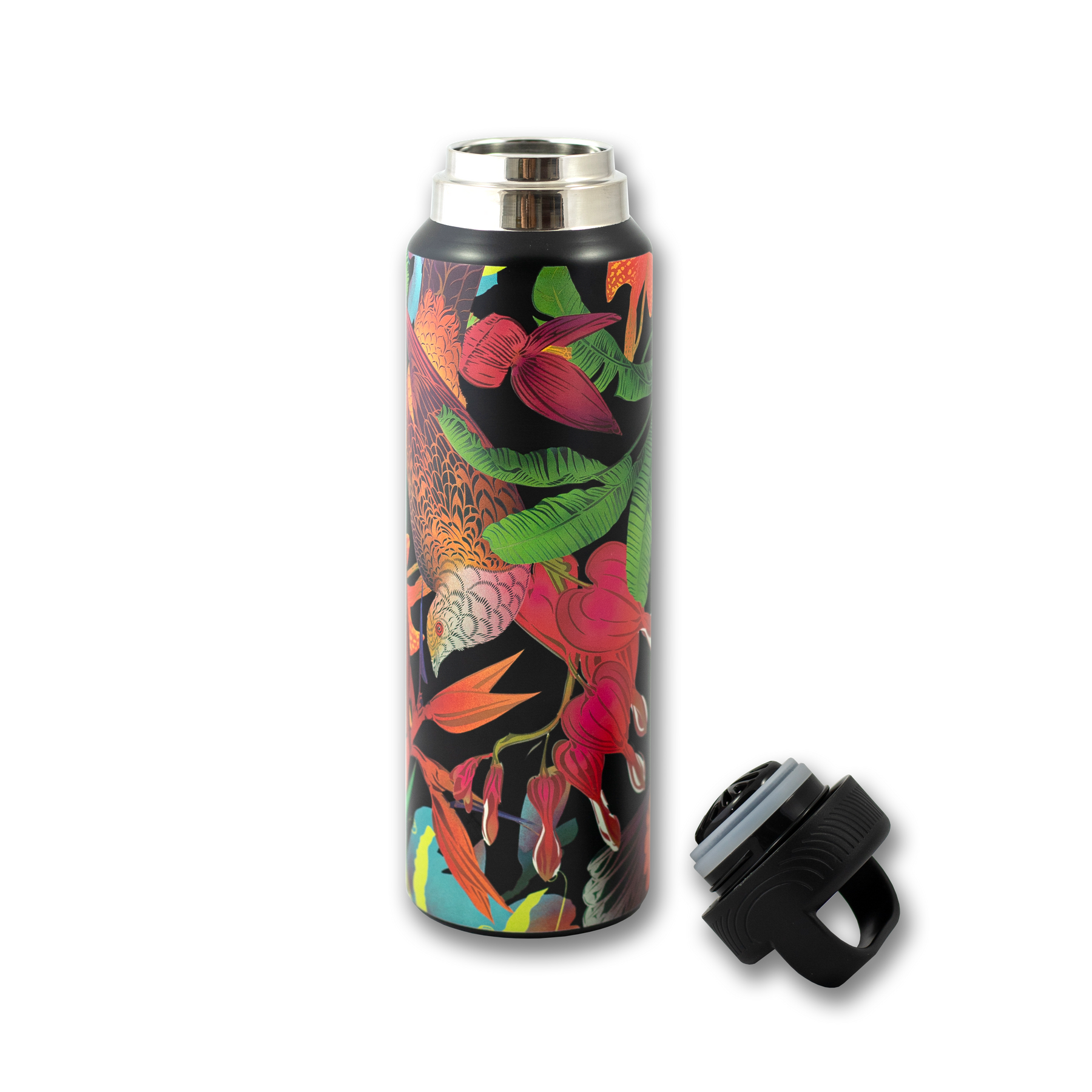 1L Stainless Steel Water Bottle - Fruit Dove & Flora