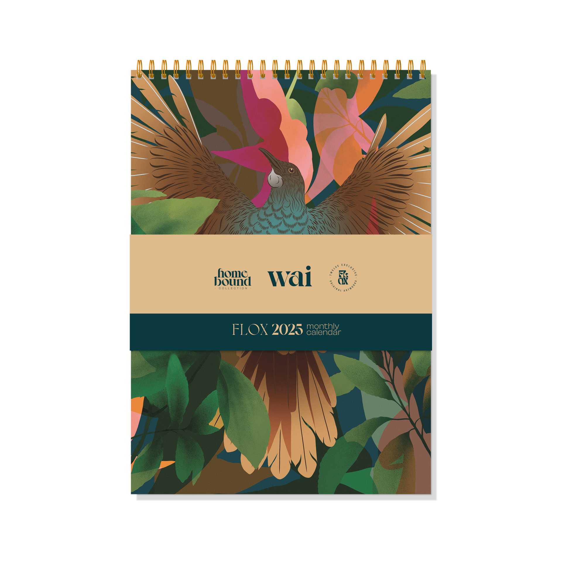 2025 Monthly Calendar FLOX