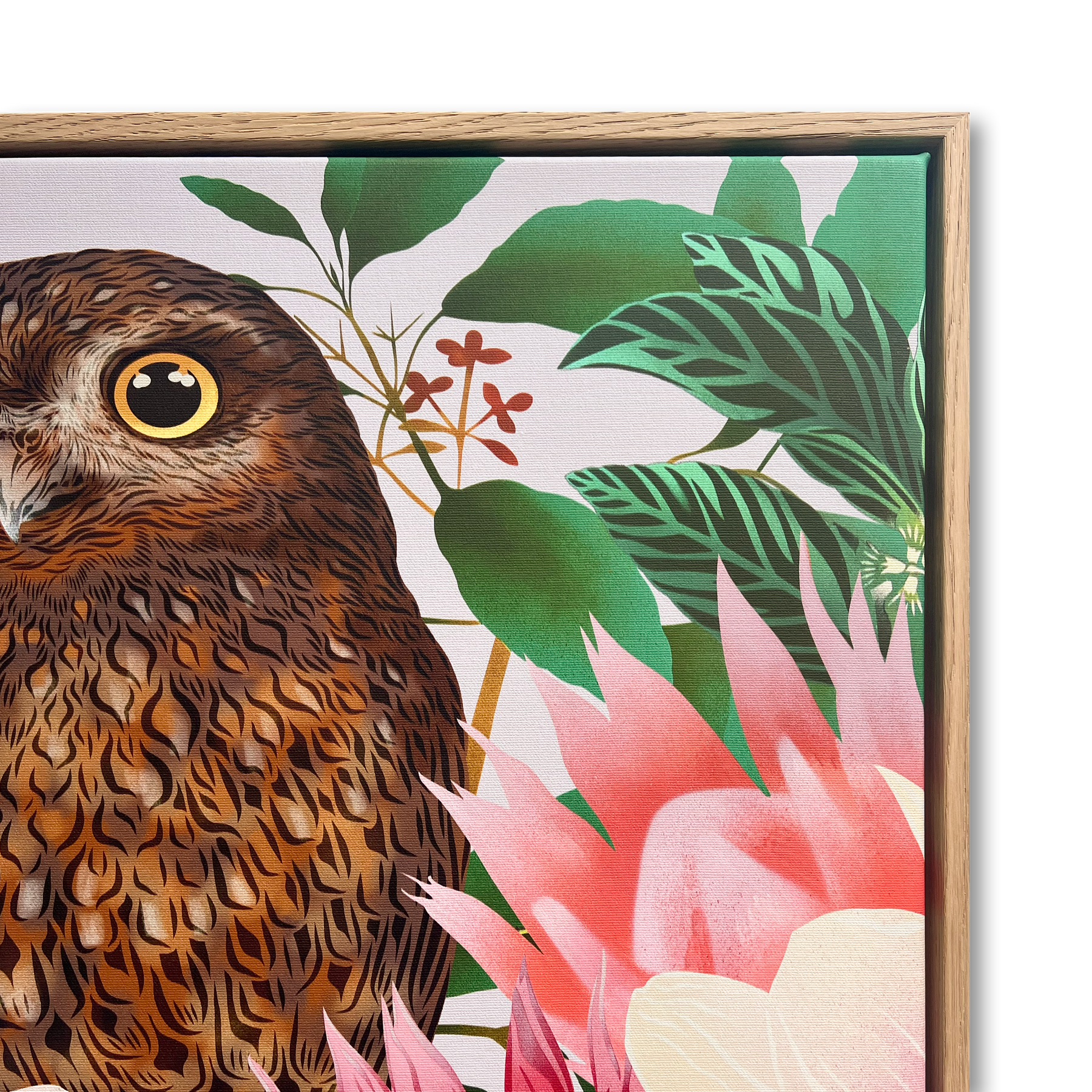 Ruru & Magnolia Printed Canvas