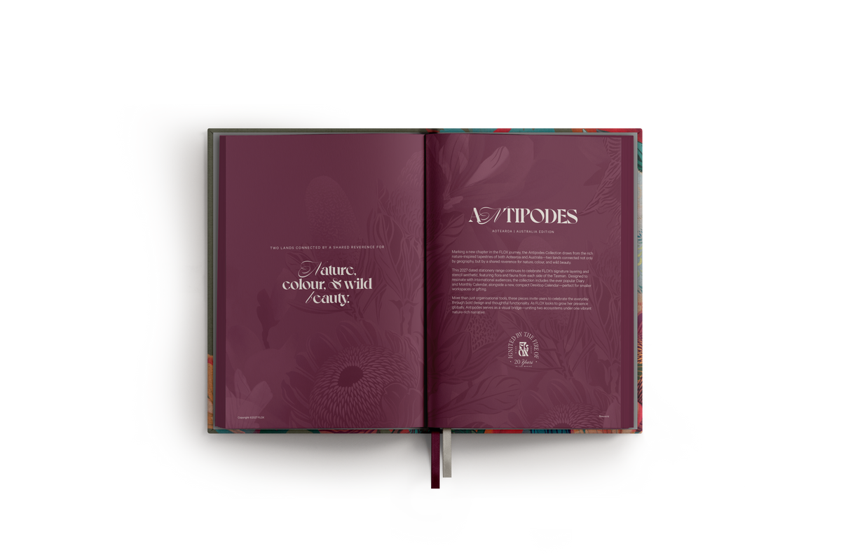 Antipodes Diary & Desk Calendar Bundle