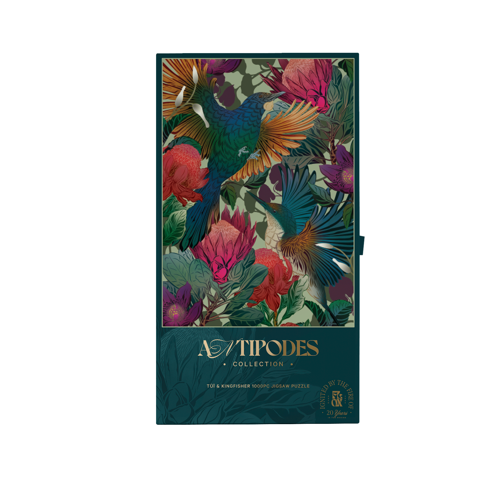 PRE ORDER: Antipodes Tūī & Kingfisher 1000pc Puzzle