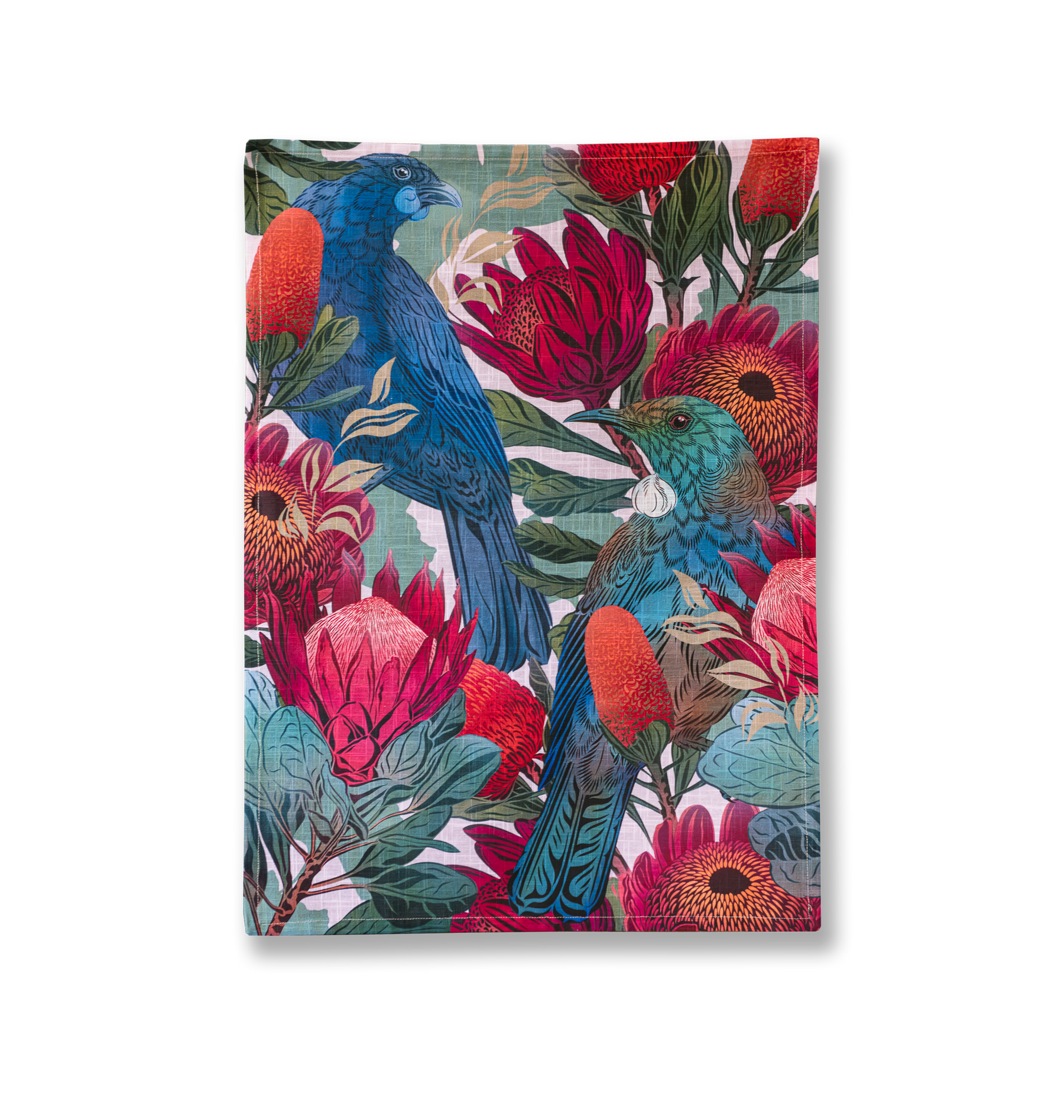 Kōkako & Tūī Tea Towel