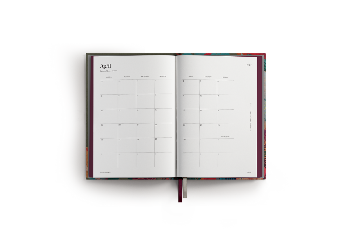 Antipodes Diary & Desk Calendar Bundle