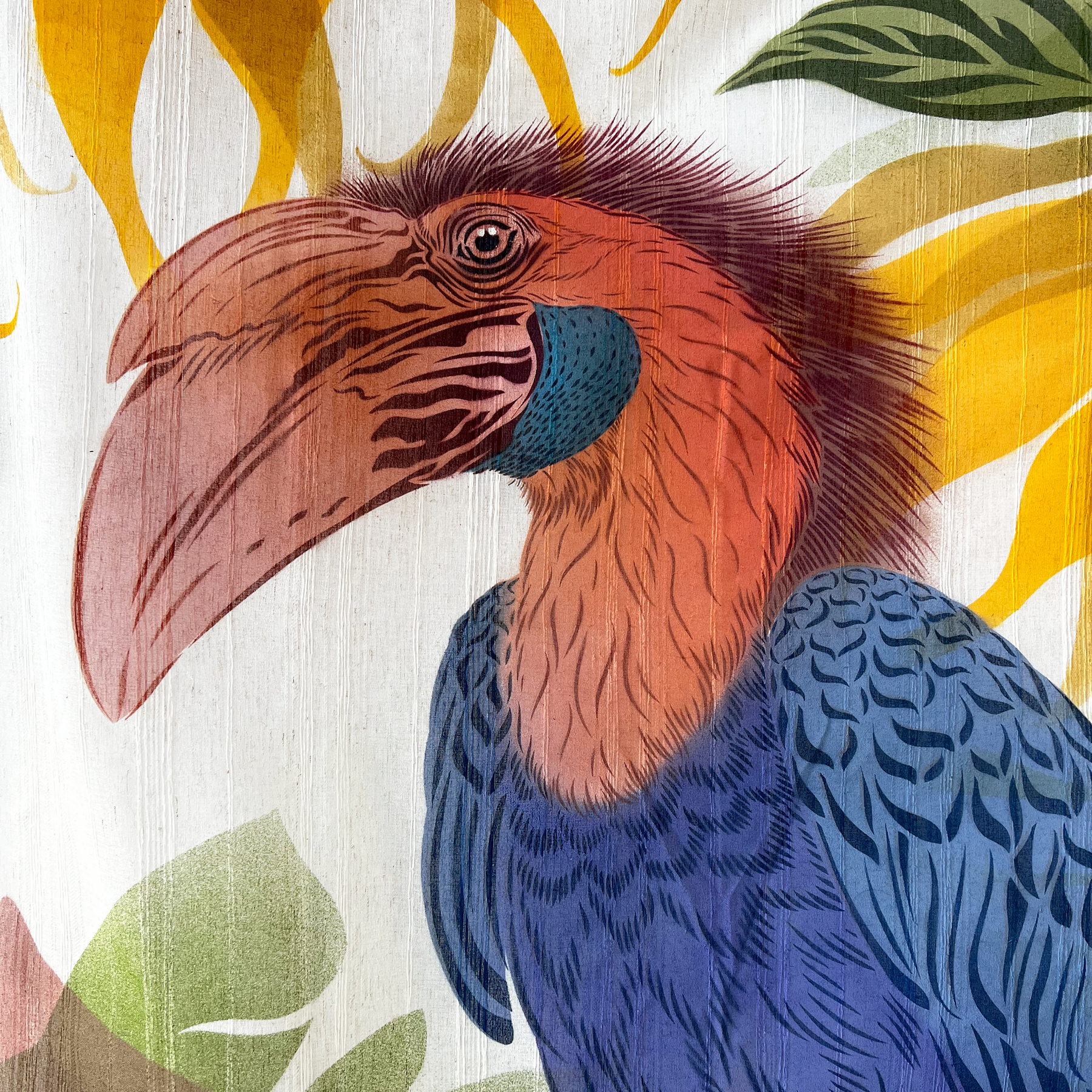 Hononga Wall Hanging: Tropical Julang