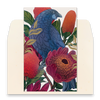 Kōkako & Banksia Greeting Card