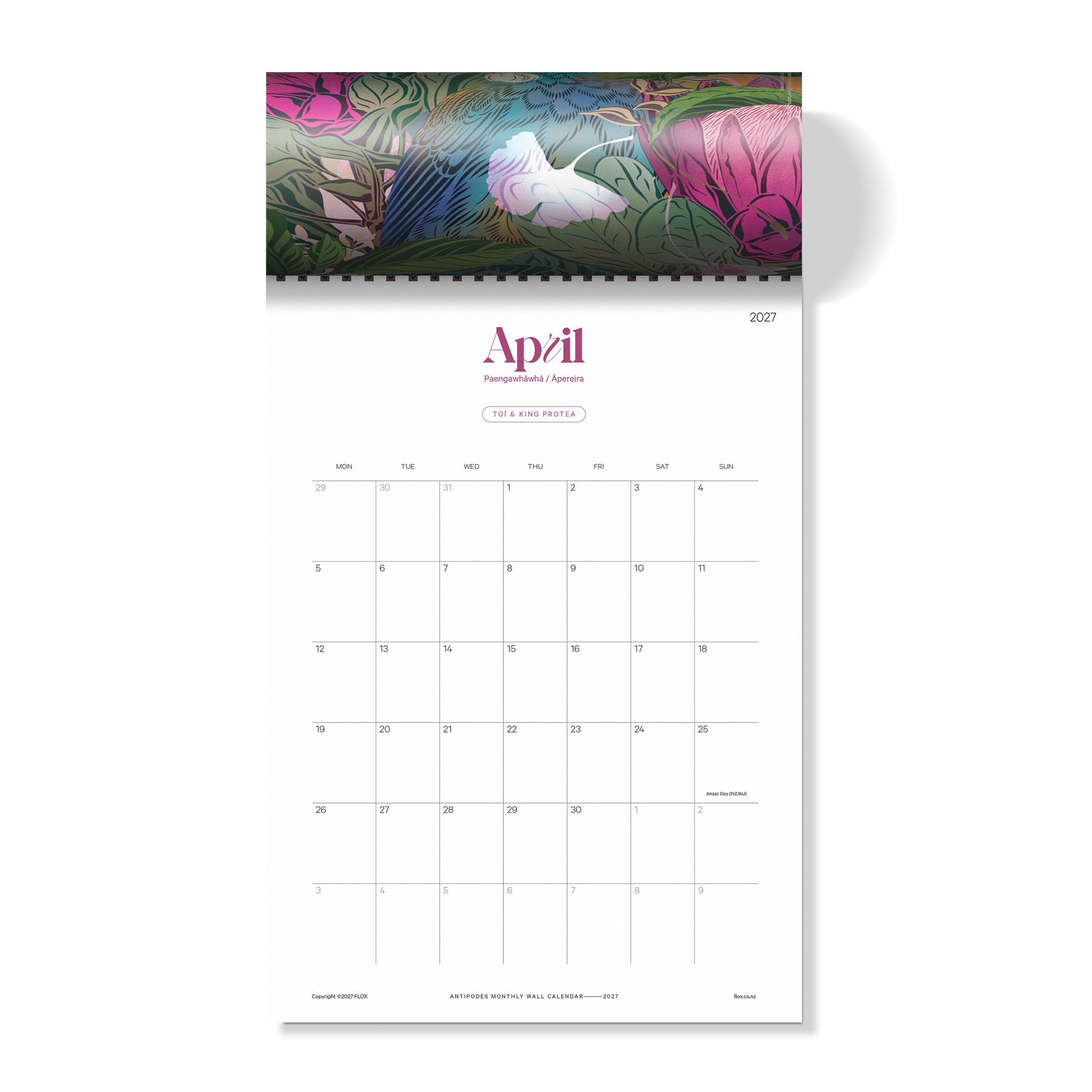 PRE ORDER - Antipodes 2027 Calendar