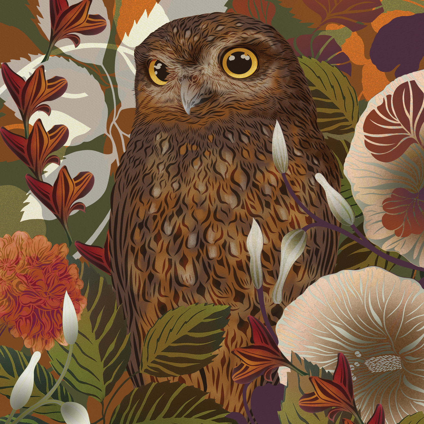 Autumnul Ruru Boutique Print