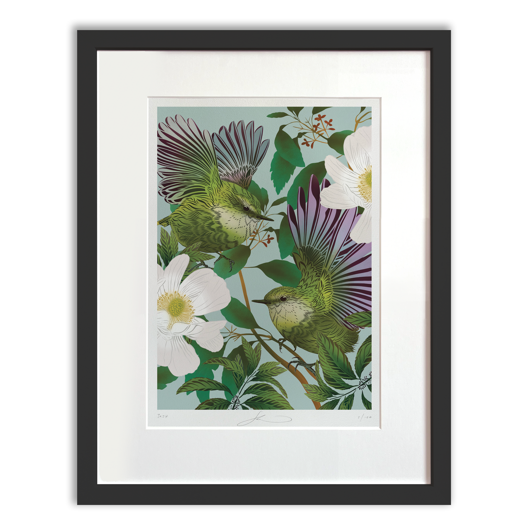 Titipounamu & Karamu Boutique Print