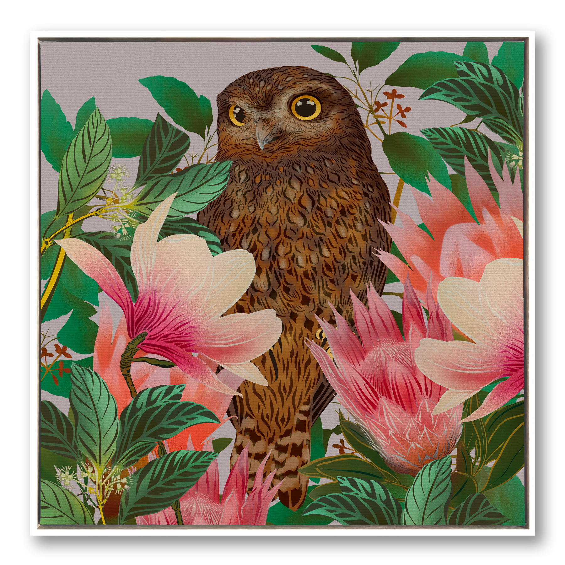 Ruru & Magnolia Printed Canvas
