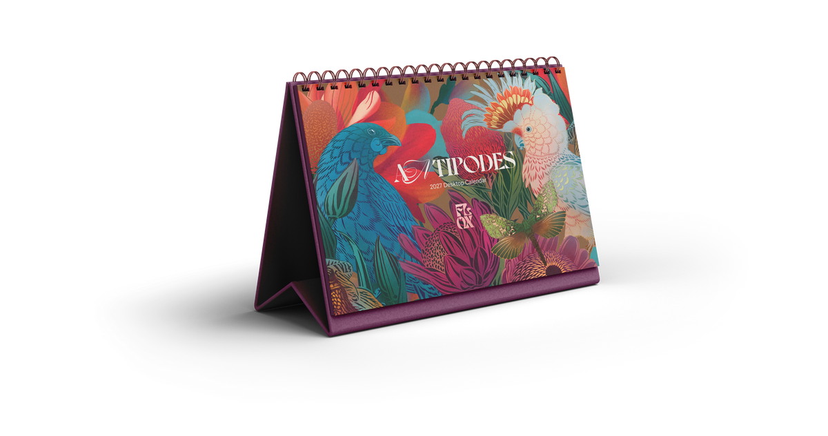Antipodes Wall Calendar & Desk Calendar Bundle