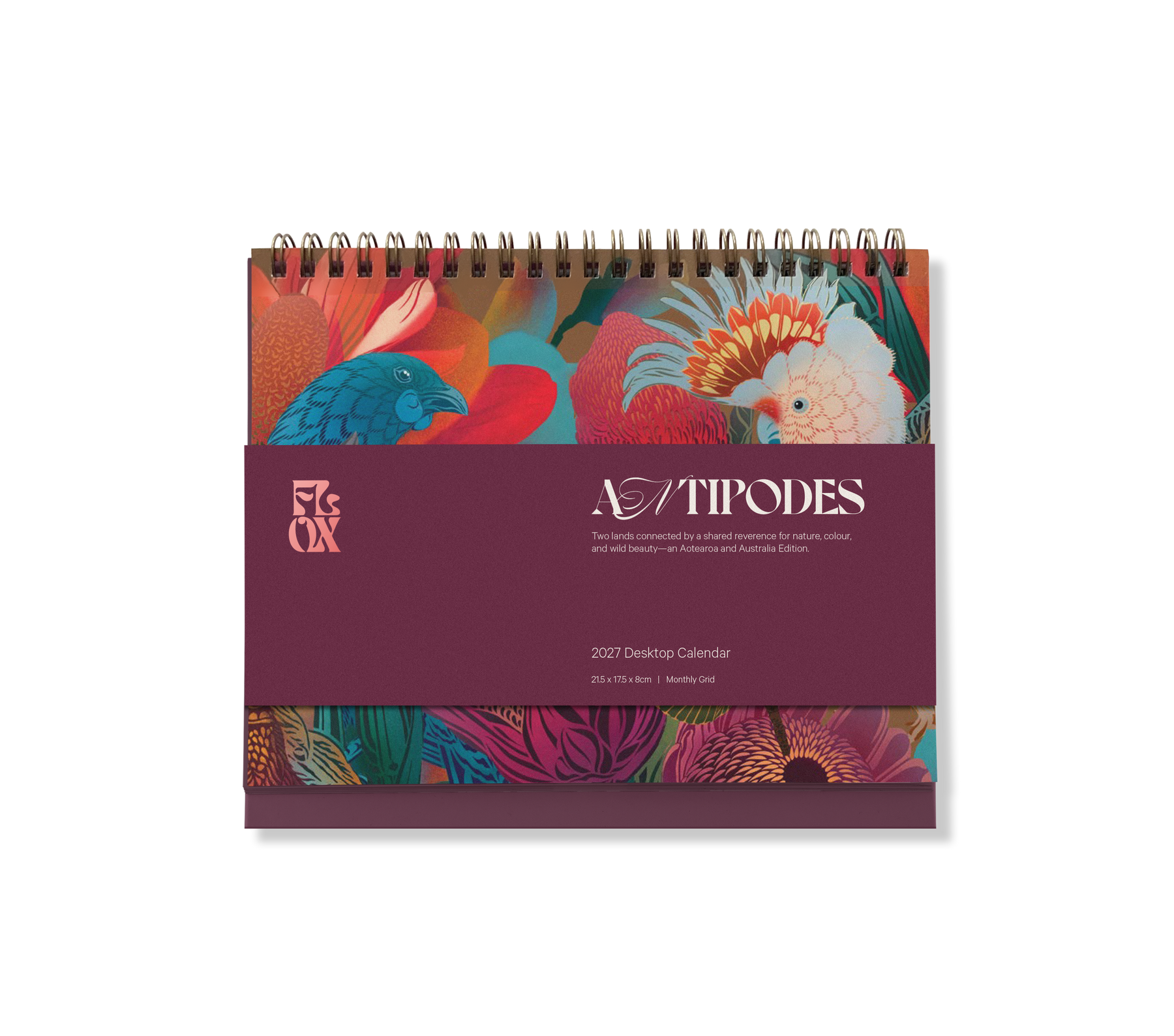 Antipodes 2027 Desktop Calendar