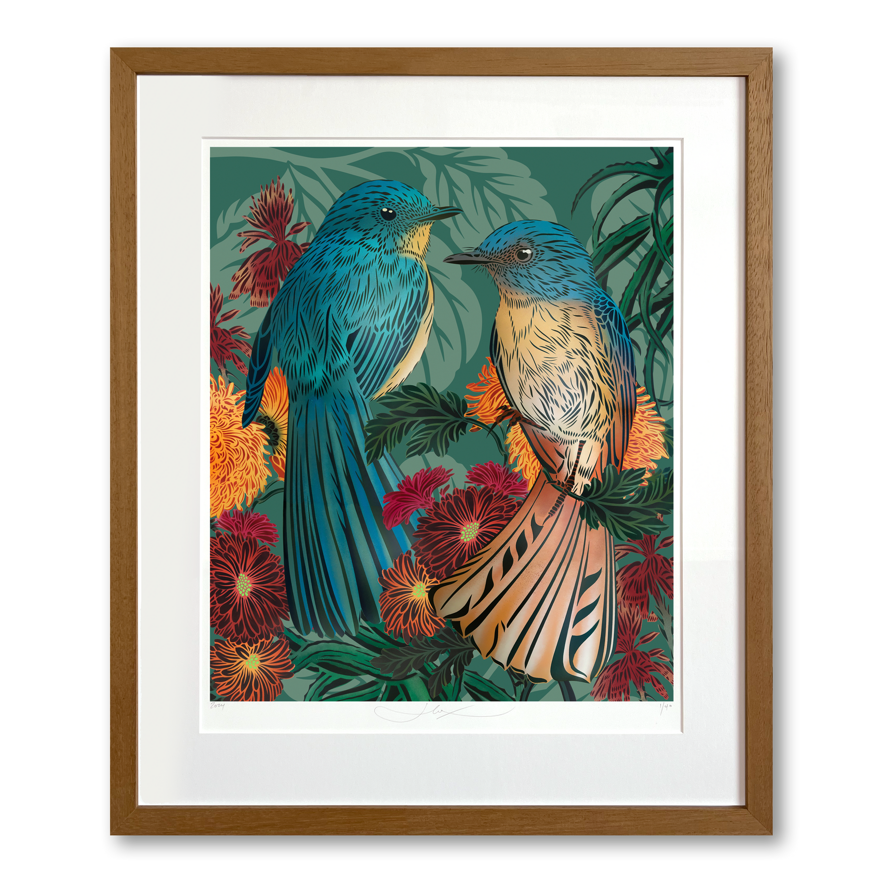 Fantastical Fantails Legacy Print