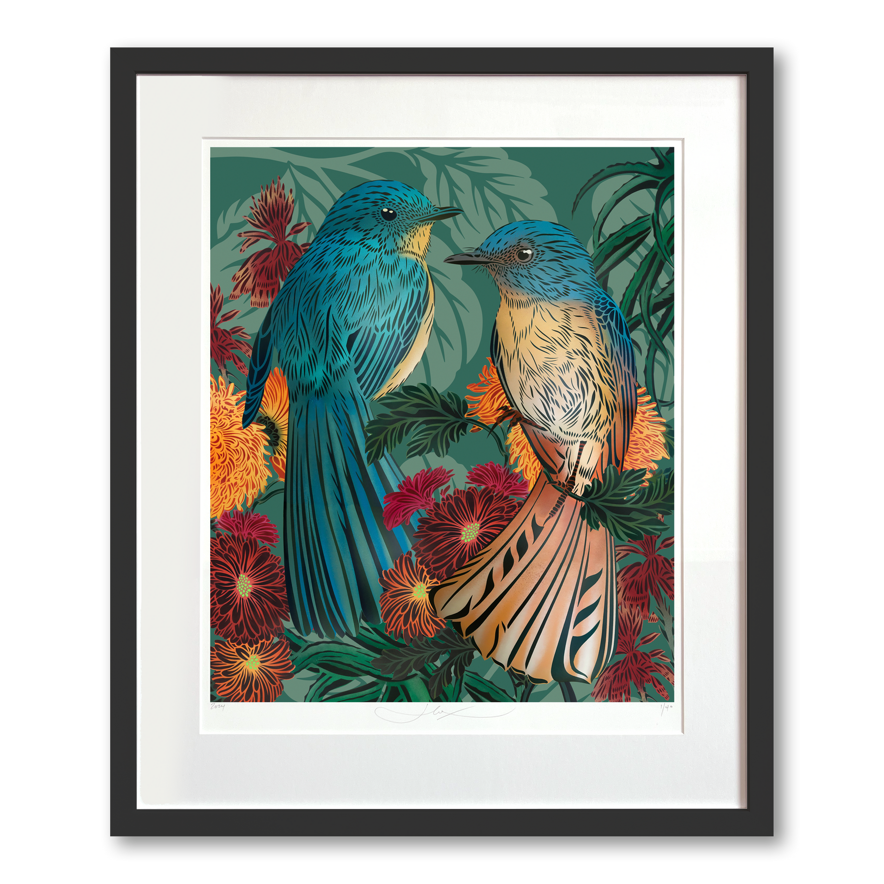 Fantastical Fantails Legacy Print