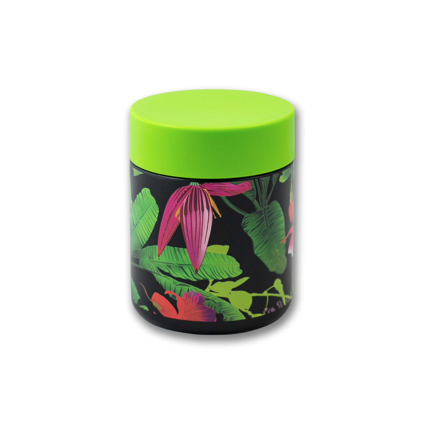 Food Canister - Palms & Fuchsia