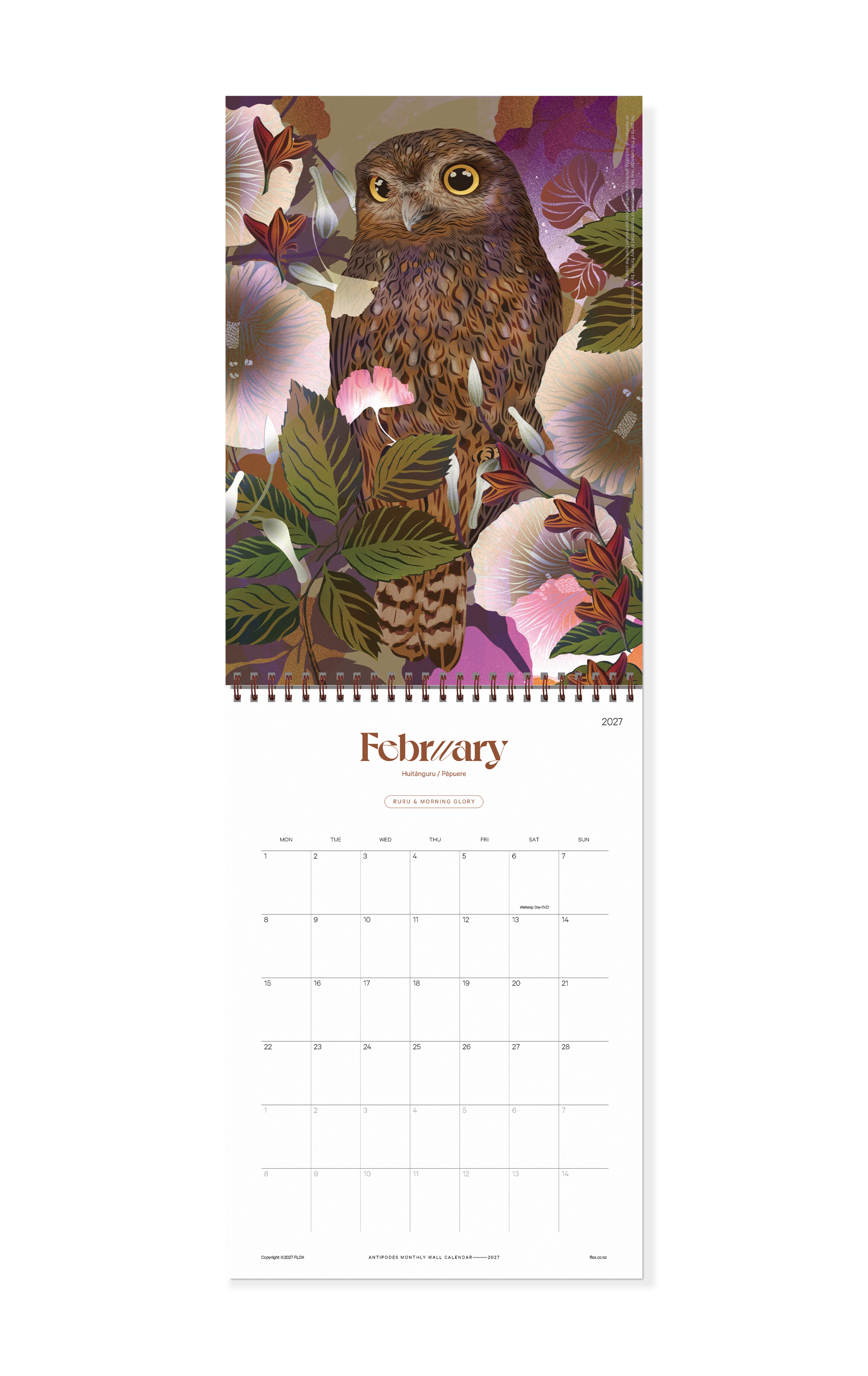 PRE ORDER - Antipodes 2027 Calendar