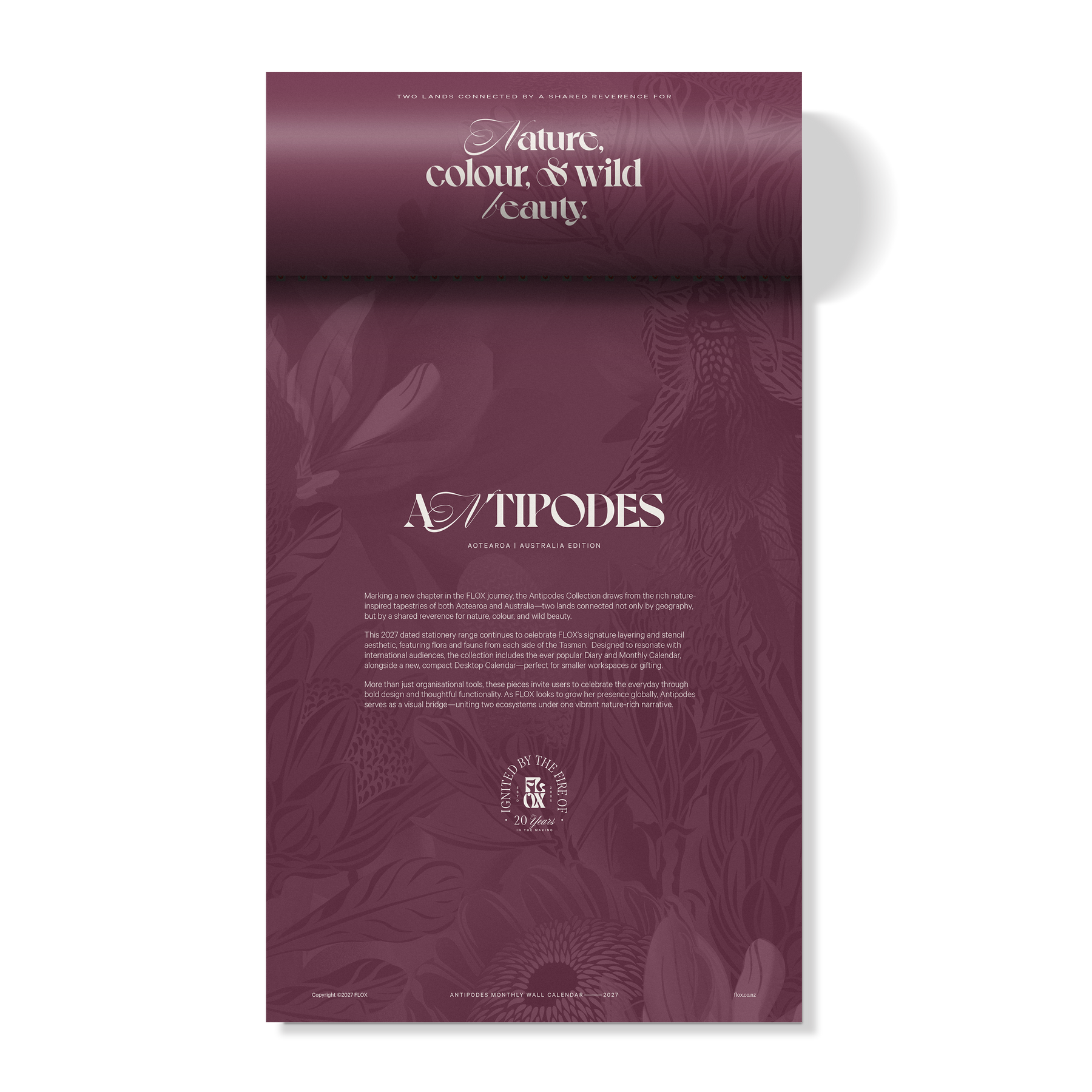PRE ORDER - Antipodes 2027 Calendar