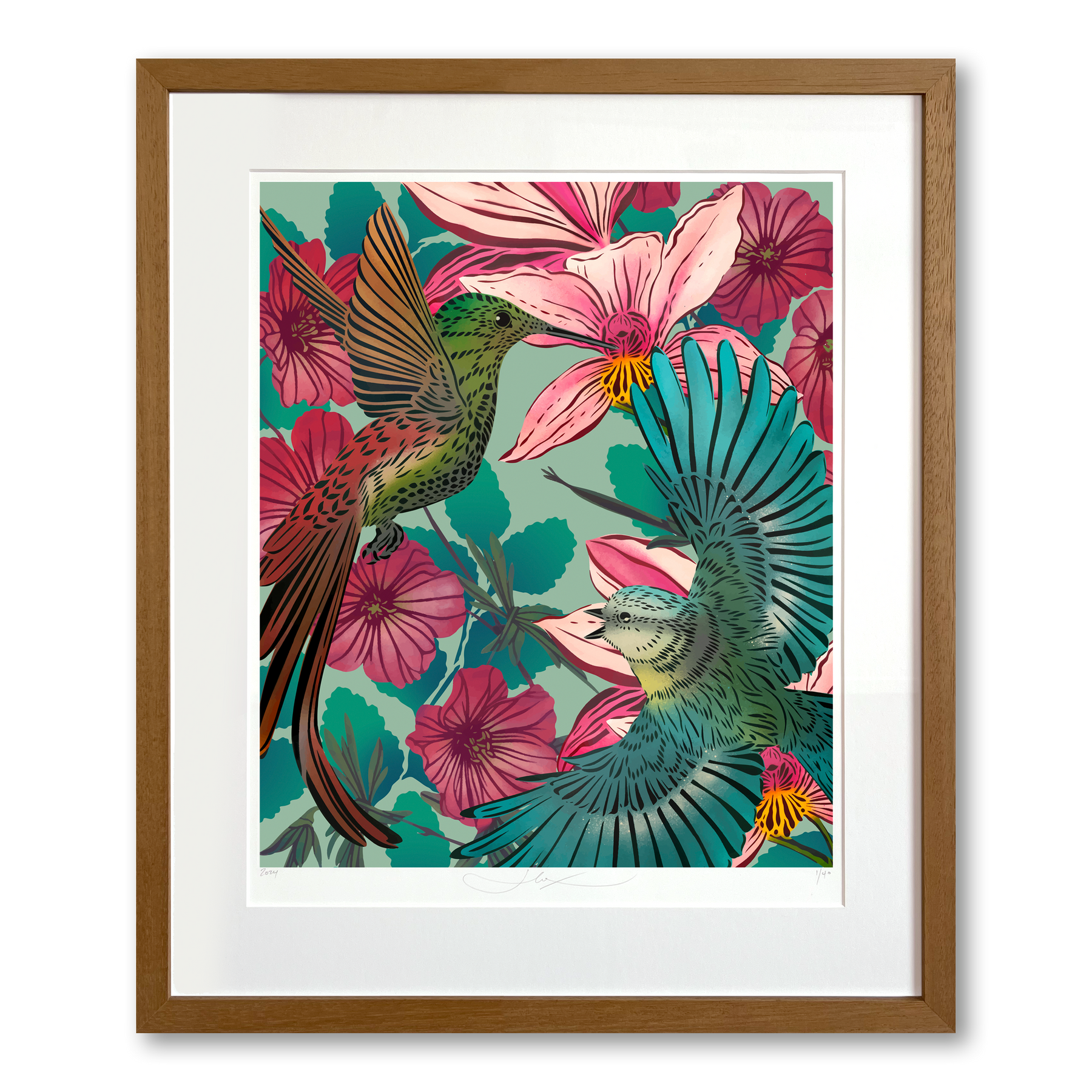 Heavenly Hummingbird Legacy Print