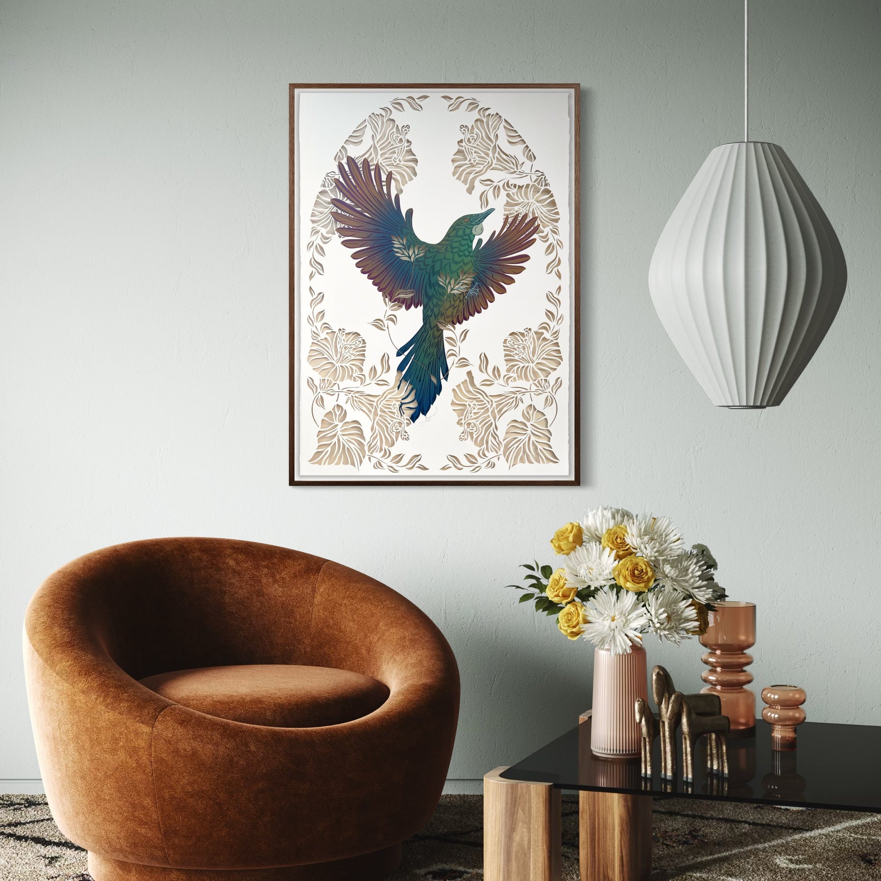 Antipodes Paint & Cut Tūī