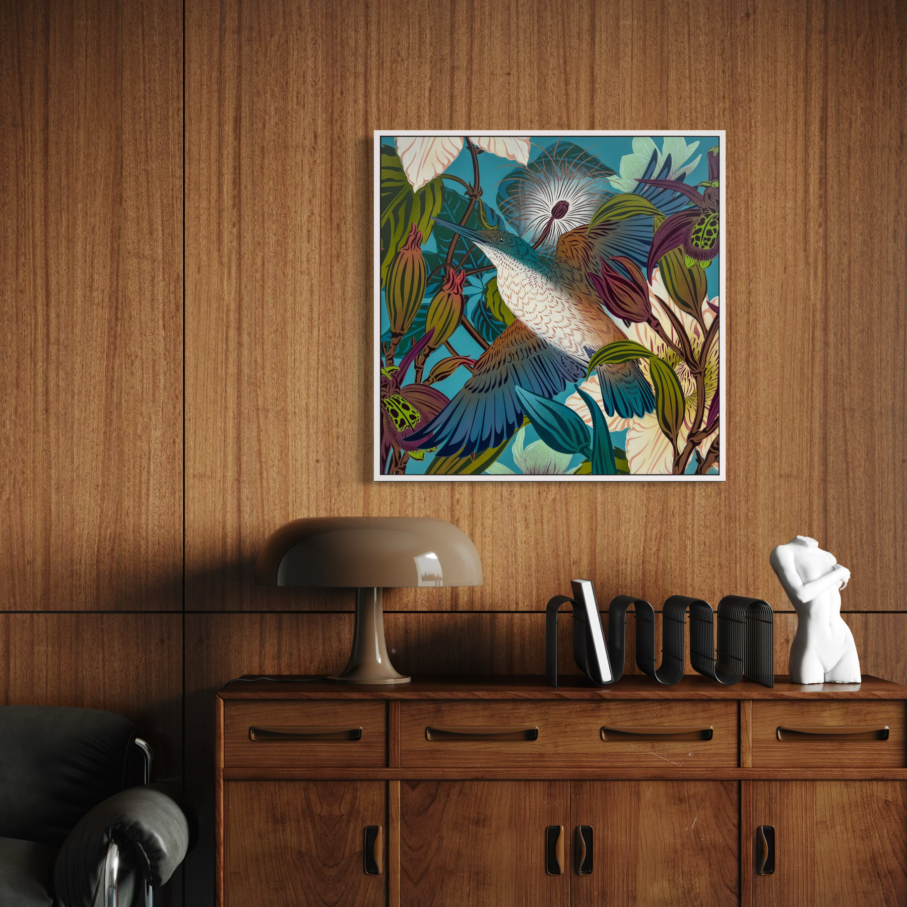 Secret Garden Kingfisher1 70cm