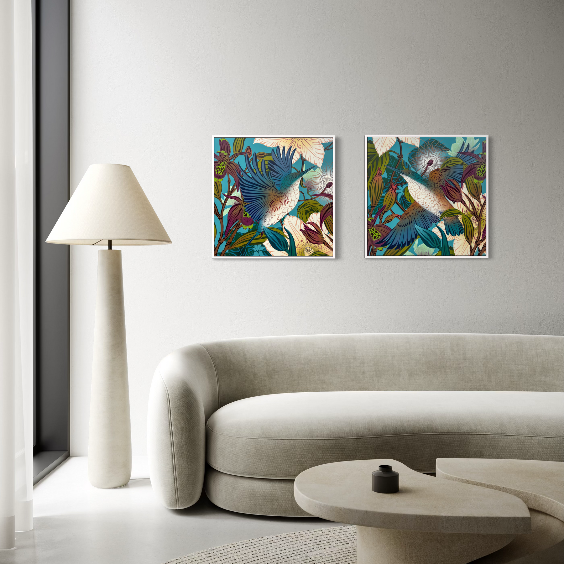 Secret Garden Kingfisher1 70cm