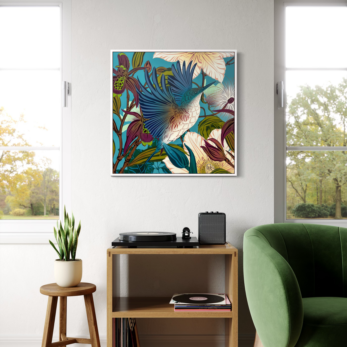 Secret Garden Kingfisher2 70cm