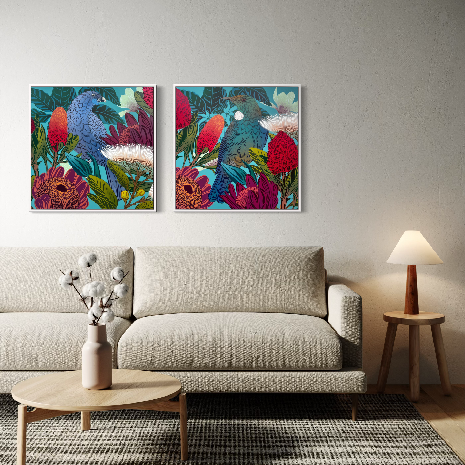 Secret Garden Perched Tūī 70cm