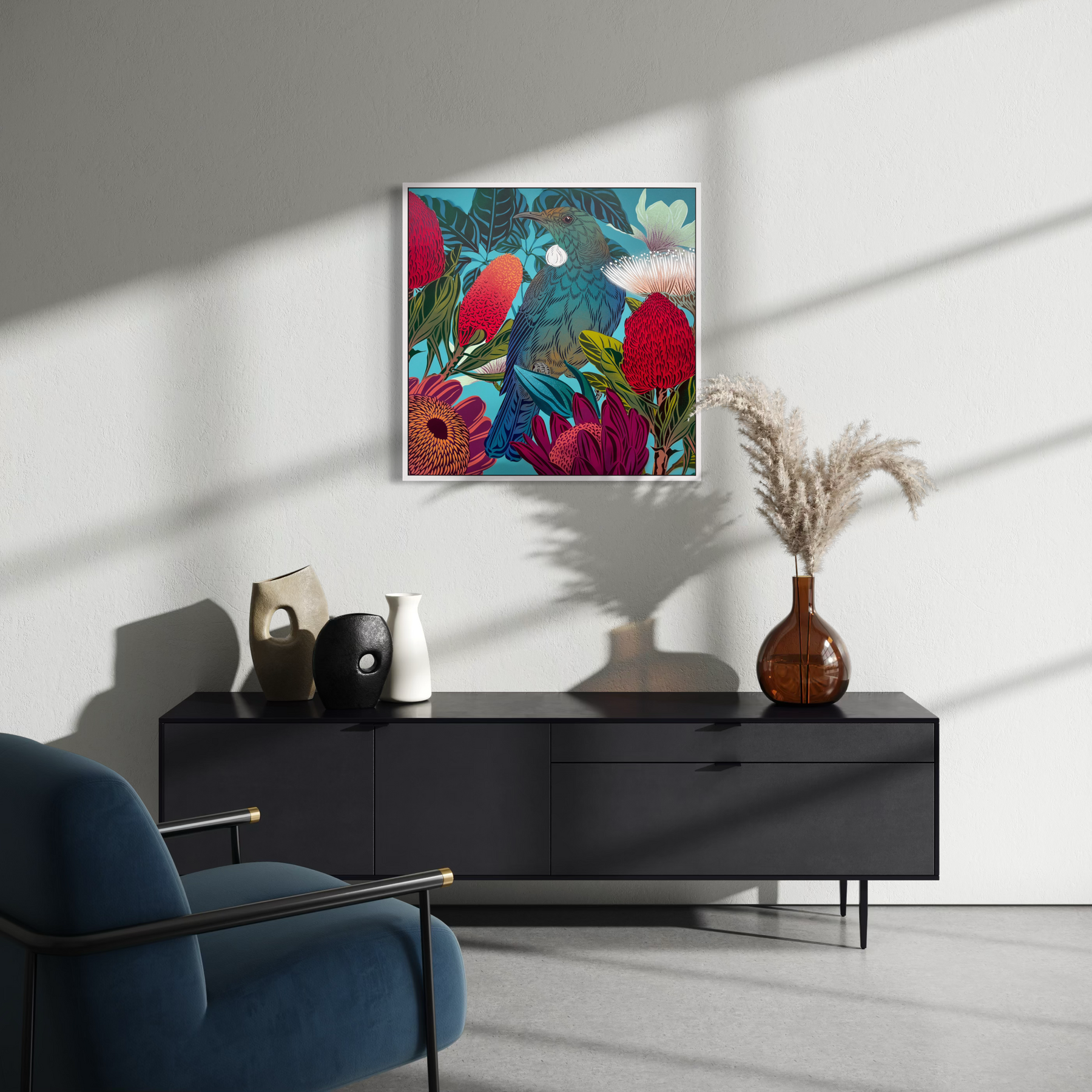 Secret Garden Perched Tūī 70cm