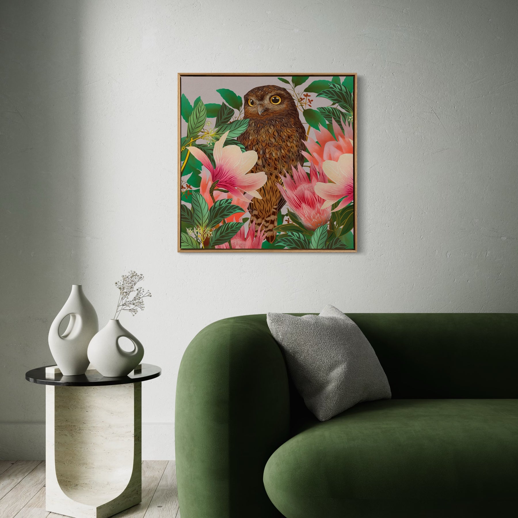 Ruru & Magnolia Printed Canvas