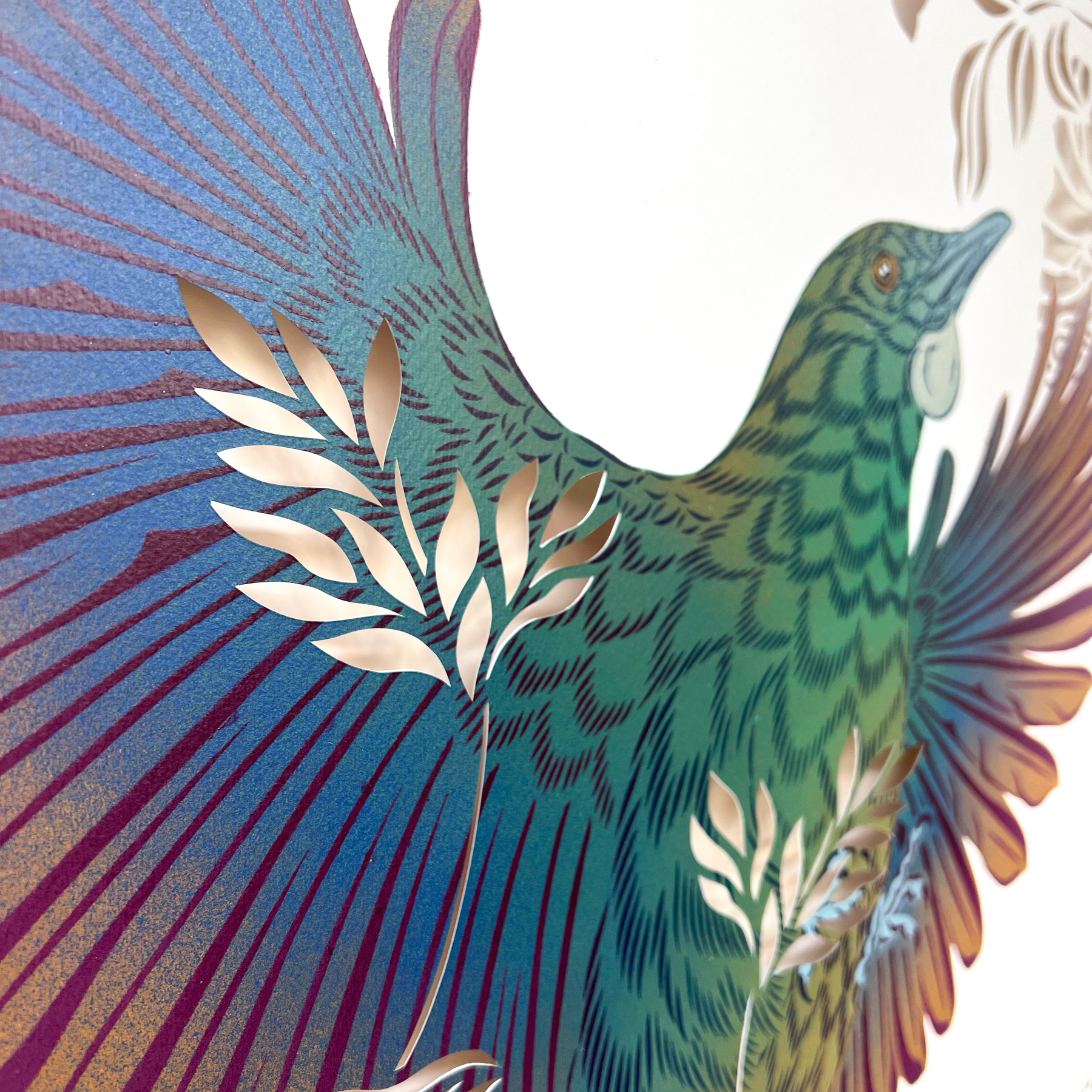 Antipodes Paint & Cut Tūī