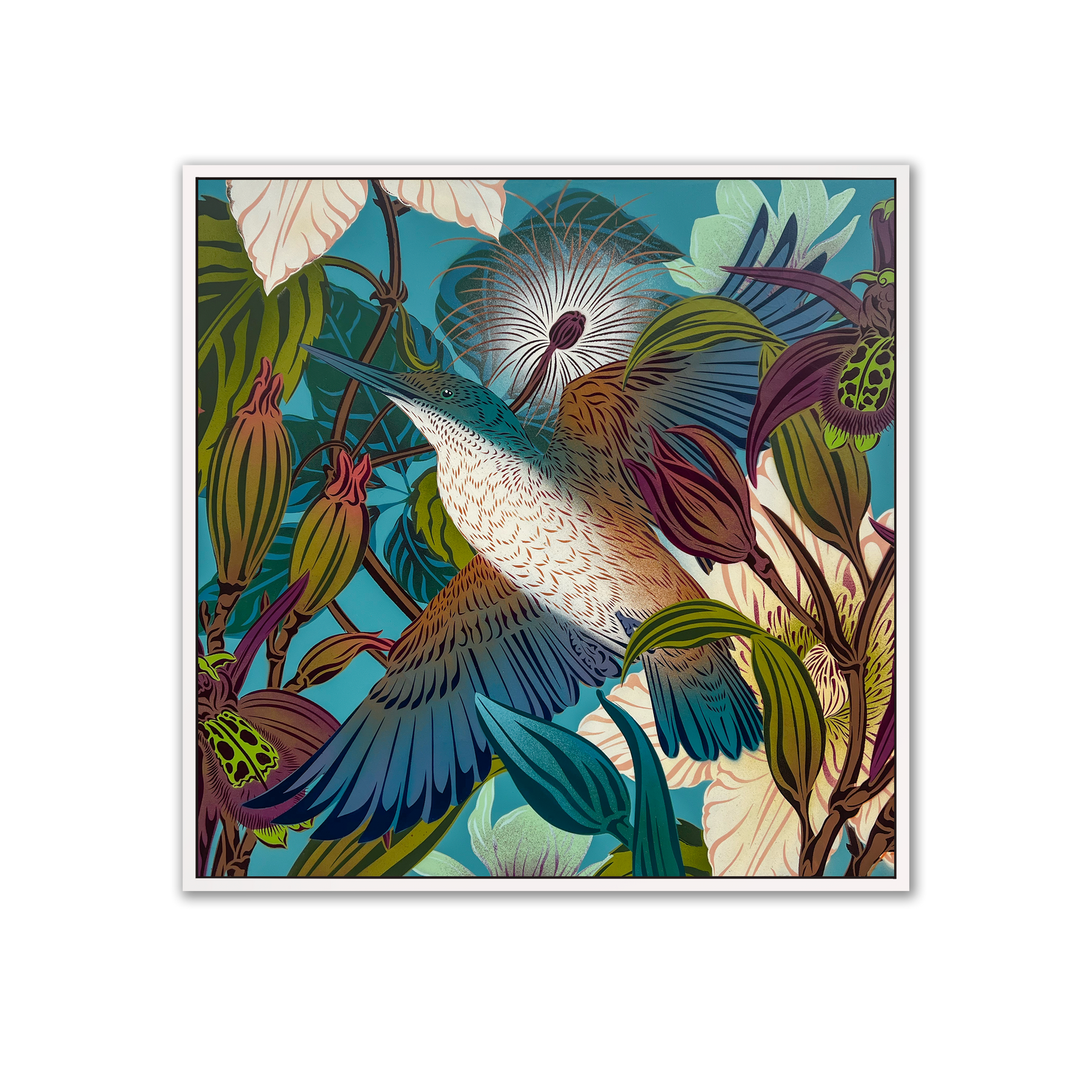 Secret Garden Kingfisher1 70cm