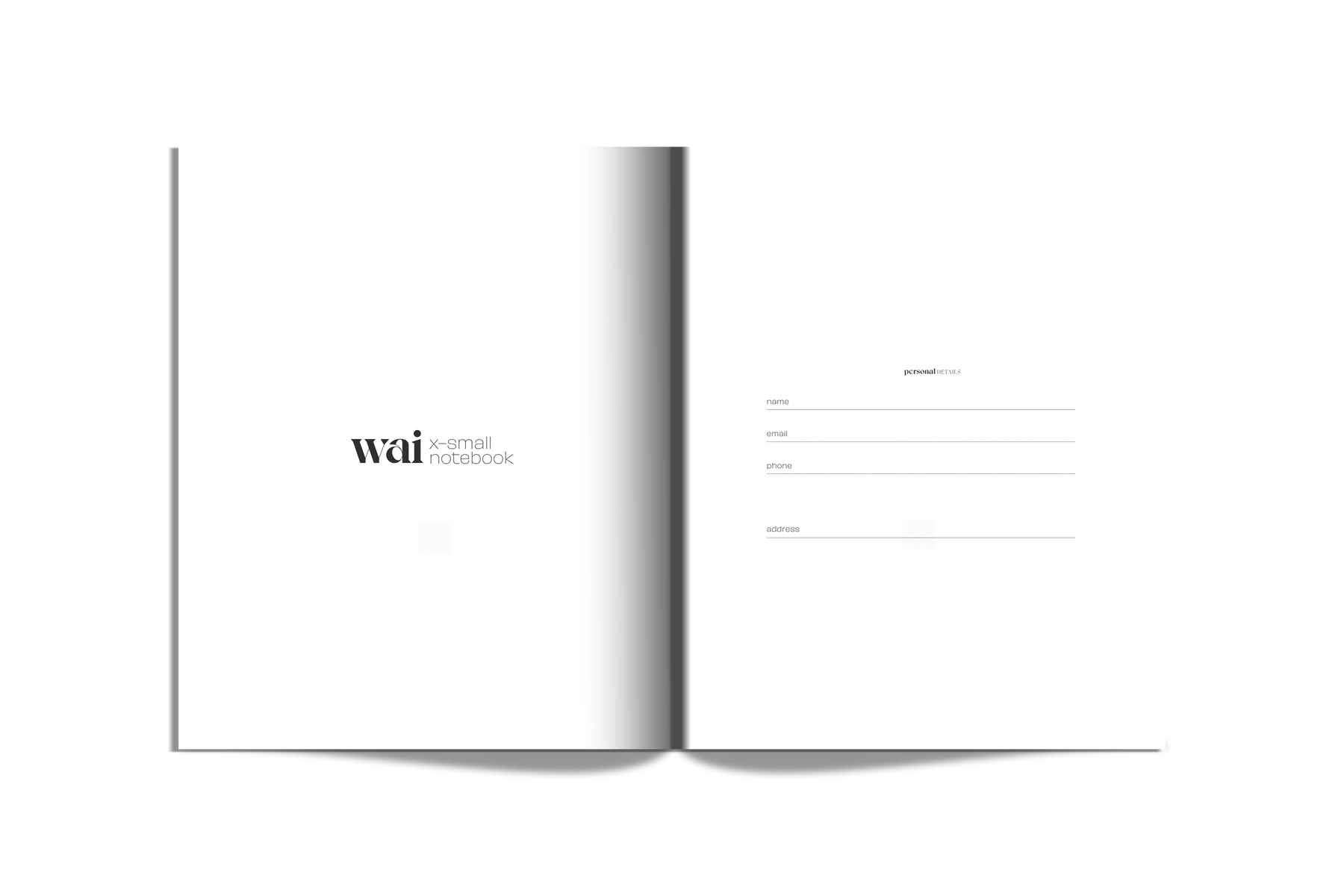 Wai XS Notebook Set