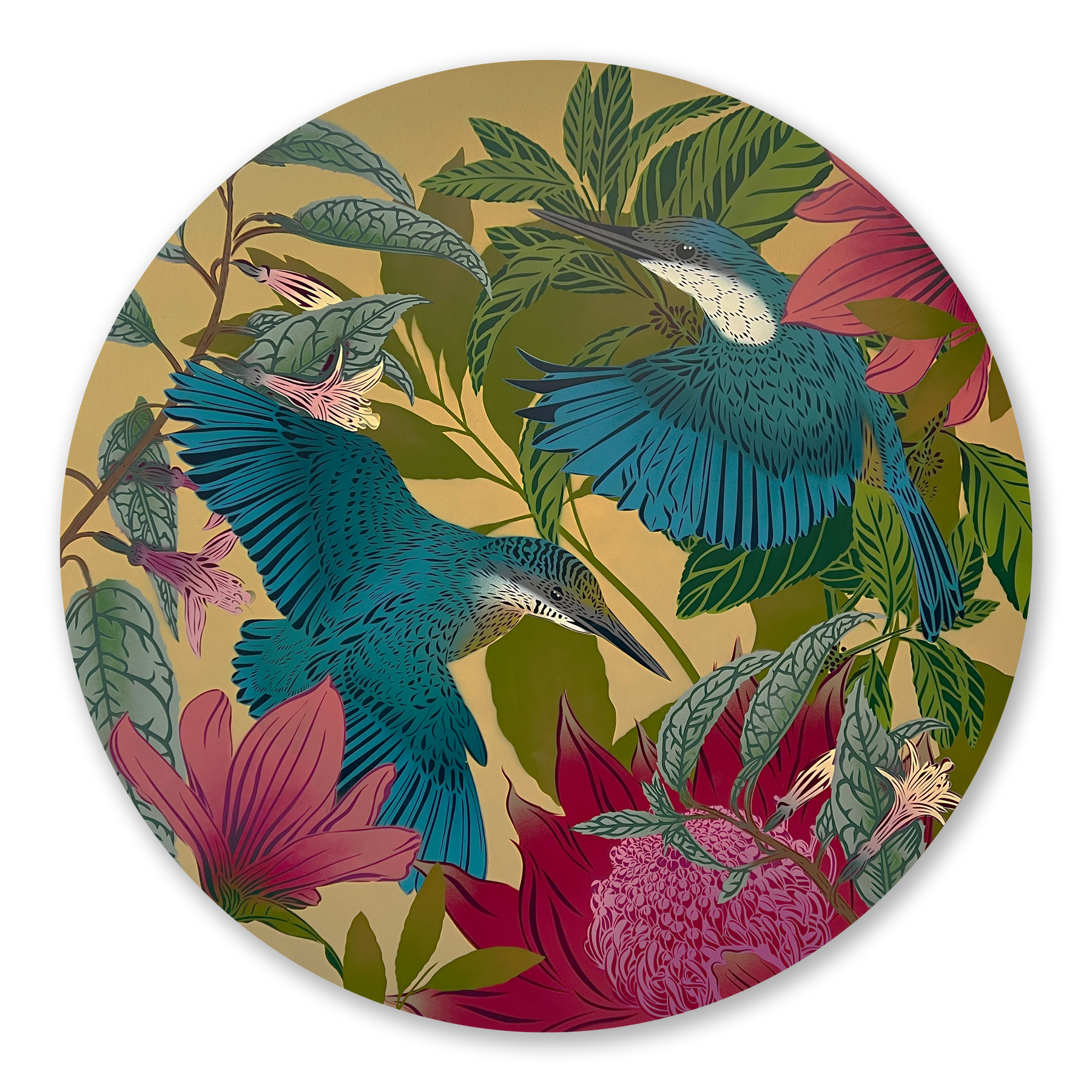 Summer Kingfishers 1.2m