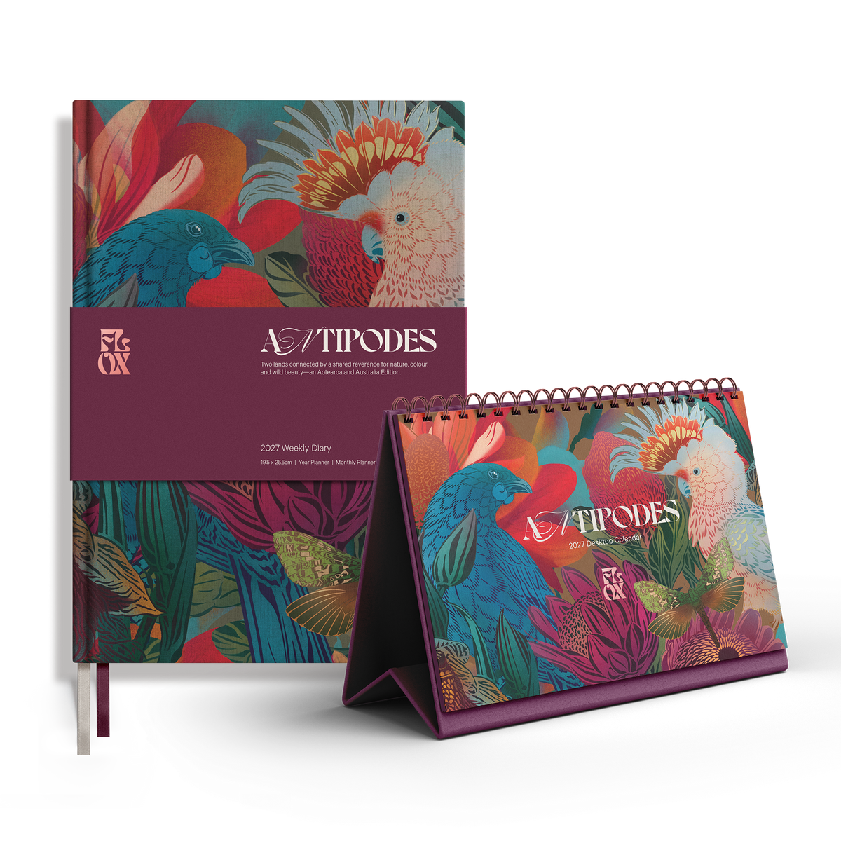 Antipodes Diary & Desk Calendar Bundle
