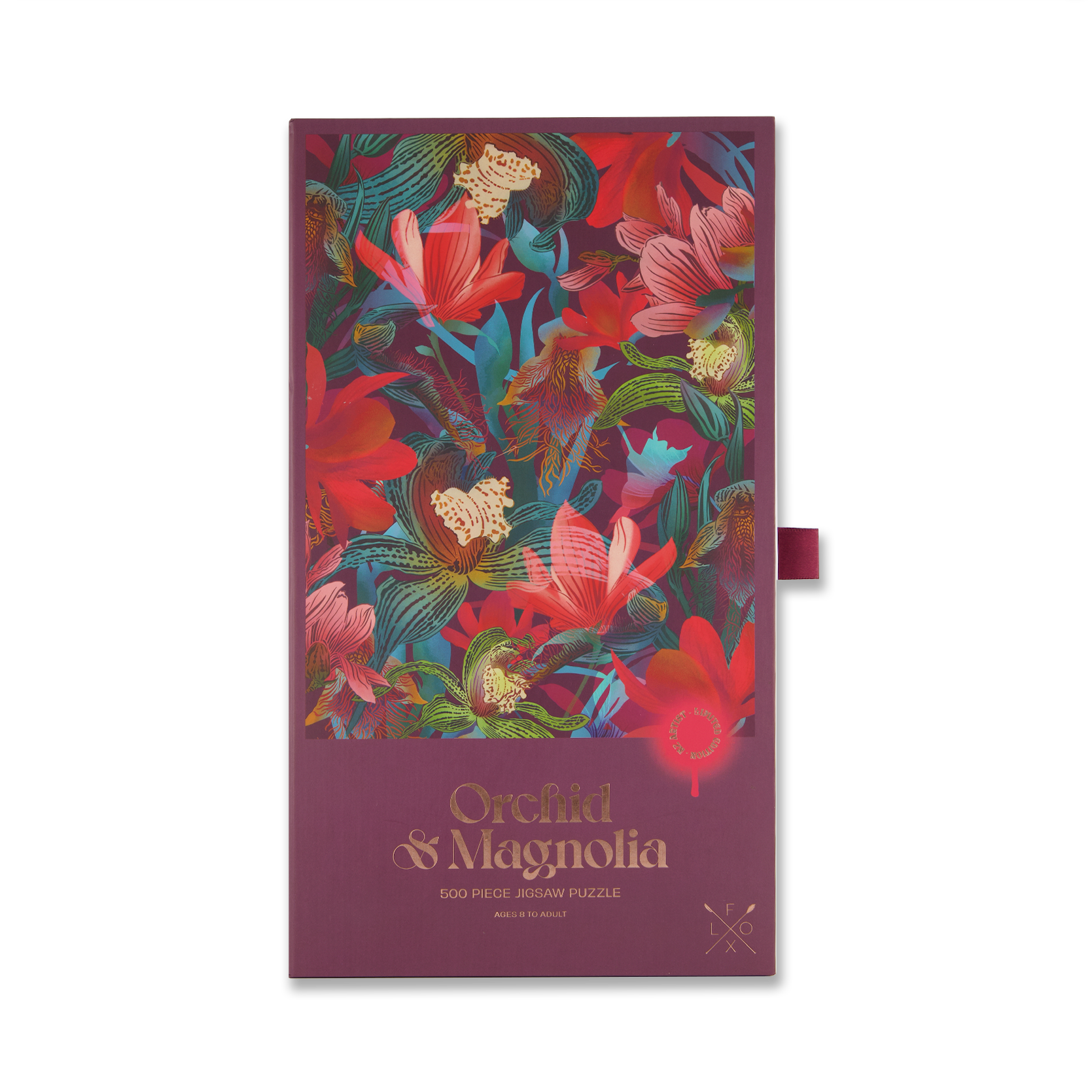 Orchid & Magnolia 500 Piece Puzzle