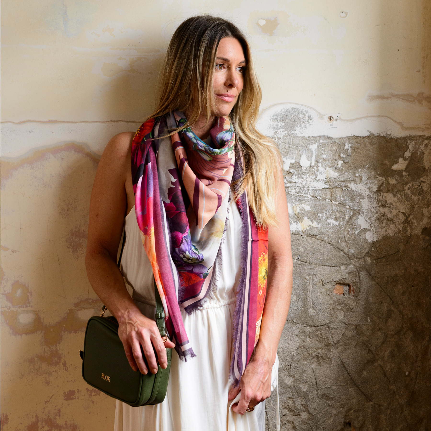 Helen Bankers x FLOX Scarf Collaboration